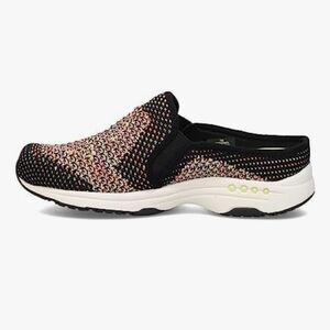 Easy Spirit Women's Black Multicolor Take Knit Eco Clogs New Size 7W